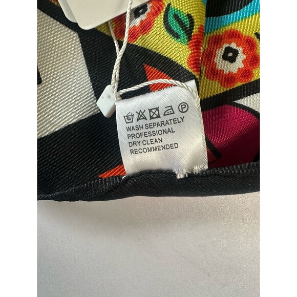 Coeur De Vague Women’s Chevron Tasseled Scarf Multicolor Multifunction Shawl NWT - Picture 8 of 9